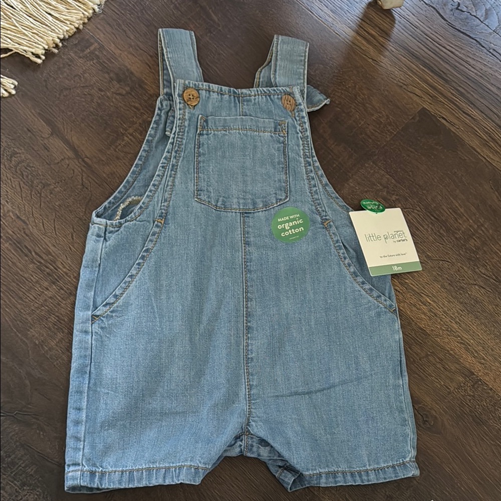 Blue Denim Baby Overalls